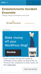 Mobile Screenshot of embellishments.org