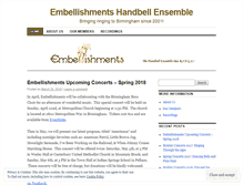 Tablet Screenshot of embellishments.org